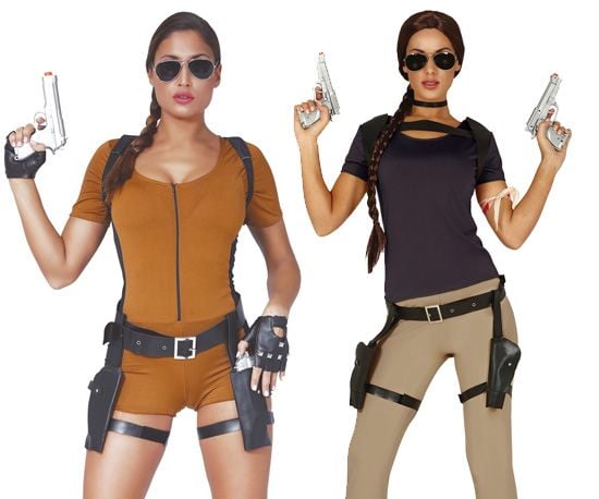 Lara croft kostuum