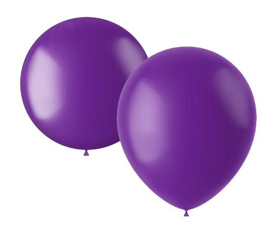 Paarse ballonnen