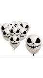 10 witte geest ballonnen 30 cm halloween