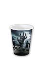 6 papieren drinkbekers kerkhof 355 ml halloween