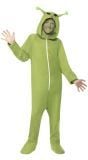 Alien onesie jongen groen