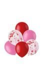 Ballonnen mix roze rood