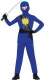 Blauwe Ninja outfit kinderen