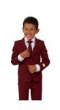 BOYS Blazing Burgundy suit Jongens Opposuits