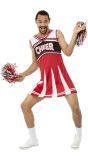 Cheerleader Heren Pak Rood