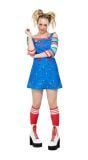 Chucky Kostuum Dames Blauw