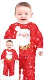 Coole kerstman babypyjama