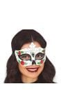 Dia de Muertos masker met spin