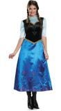 Disney Frozen Anna Jurk Dames Blauw