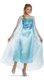 Disney Frozen Elsa Jurk Dames Blauw