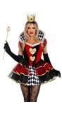 Elegant Queen of Hearts Jurk voor Dames