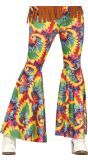 Flare Retro Broek in 60's Hippie Stijl