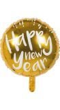 Folieballon 'Happy New Year' 45cm