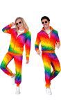 Fout trainingspak regenboog pixels