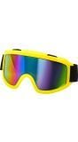 Foute Neon Gele Ski Bril