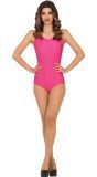 Fuscia Mouwloos Maillot Dames