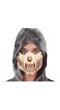 Gevaarlijk carnivoor gebit halfmasker halloween