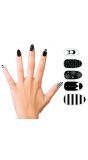 Gothic girl nep nagels halloween