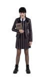 Gothic Schooluniform Meisjes Zwart Wednesday