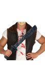 Grijze machete 50 cm halloween