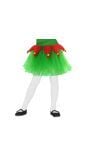 Groene kerst elf tutu kind