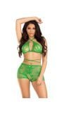 Groene wiet lingerieset dames