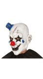 Horror clown met muts masker halloween