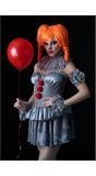 It Pennywise jurkje Dames Grijs