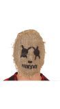 Juten lappenpop voodoo masker halloween