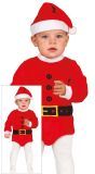 Kerst romper baby kerstman