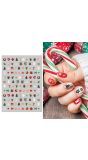 Kerstmis nagelstickers klassiek