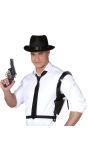 Klassiek maffia pistool met holster