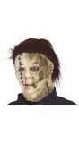 Leatherface masker met haar latex halloween