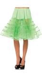 Luxe groene petticoat