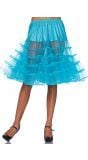 Luxe turquoise petticoat