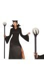 Maleficent staf met tovernaarsbol 100 cm