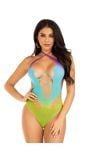 Naadloze oceaan halter bodysuit dames