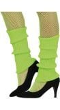 Neon groene beenwarmers