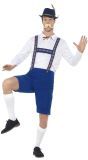 Oktoberfest lederhosen blauw