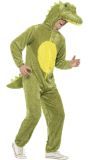 Onesie groen krokodil