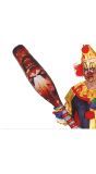 Opblaasbare horror clown knuppel 90 cm halloween