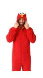 Opposuits Adults' Onesie Elmo Rood