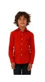 Opposuits Boys' Shirt Red Devil Rood