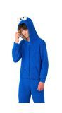 Opposuits Kids' Onesie Cookie Monster Blauw