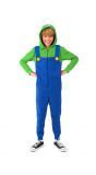 Opposuits Kids' Onesie Luigi Blauw