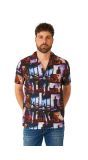 Opposuits Men's Hawaiians Shirt Short Sleeve A Nightmare On Elmstreet Zwart