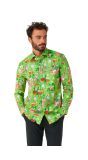 Opposuits Men's Shirt Spongebob™ Christmas Groen