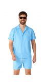 Opposuits Men's Zomer Outfit Cool Blauw