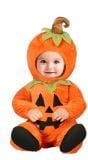 Oranje pompoen kostuum halloween baby