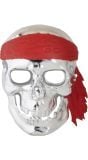 Piraten schedelmasker